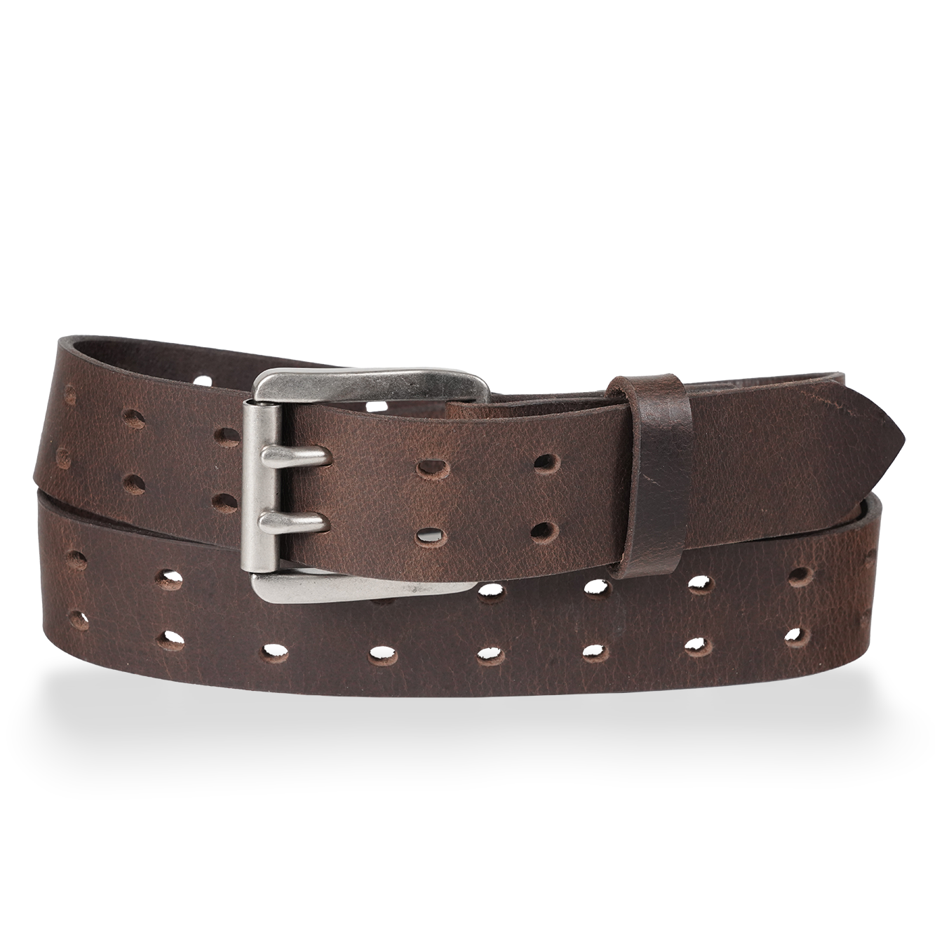 Rebel - 1.5" Retro Double Prong Smooth Work Belt